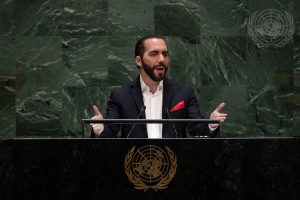 President of El Salvador Nayib Bukele addresses UN General Assembly